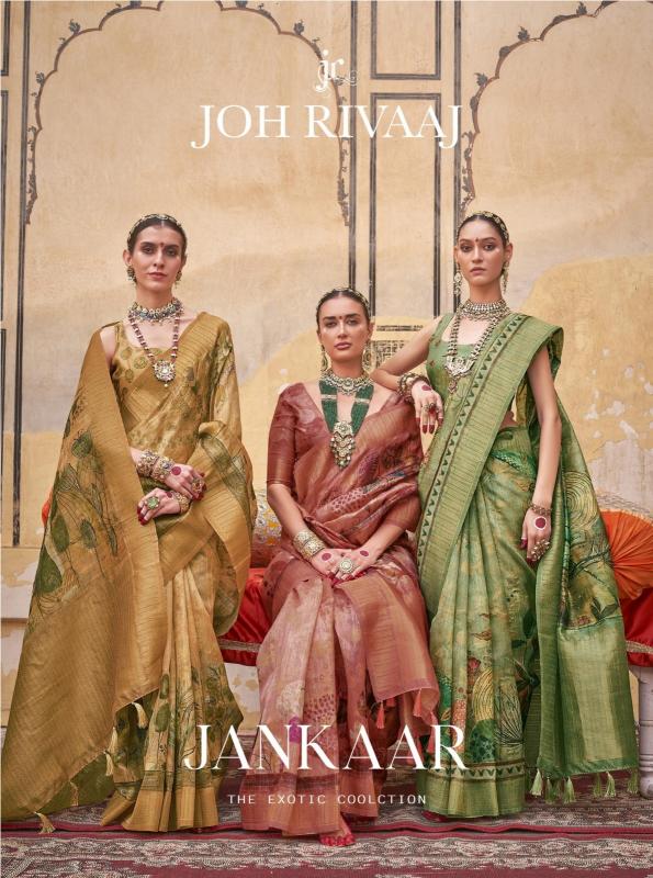 jankaar by joh rivaaj 901-909 series fashionable saree online selling 