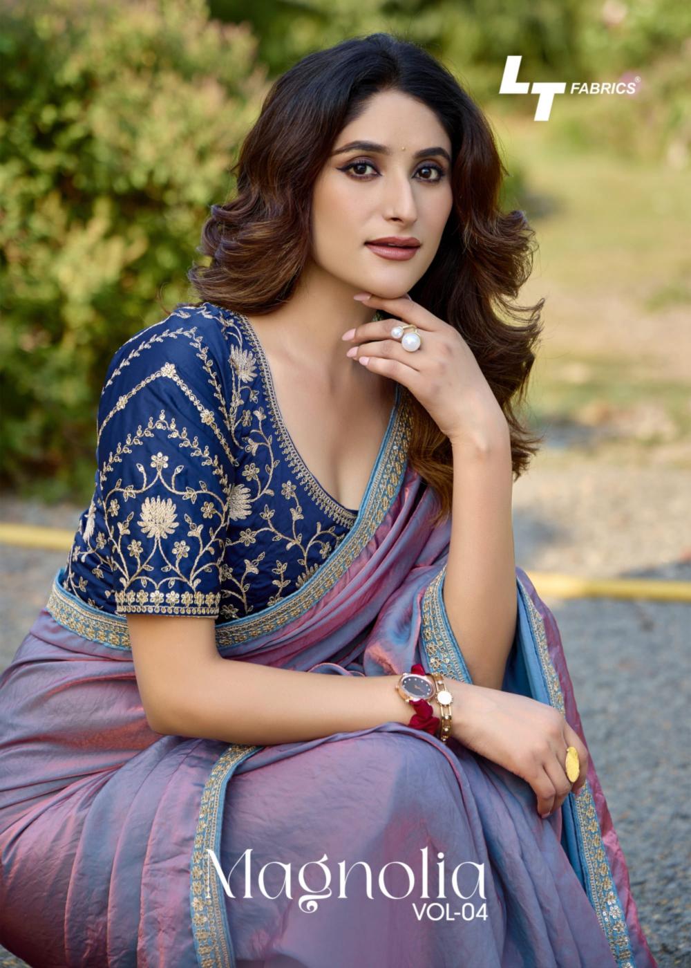 lt fashions magnolia vol 4 malai silk shop trendy fancy sarees 
