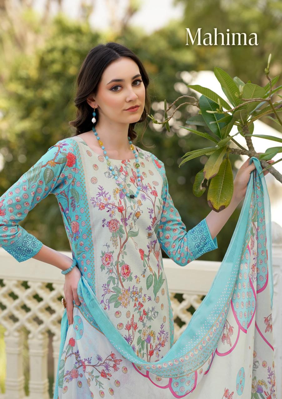 sargam launch mahima cambric print daily wear unstitch suits 