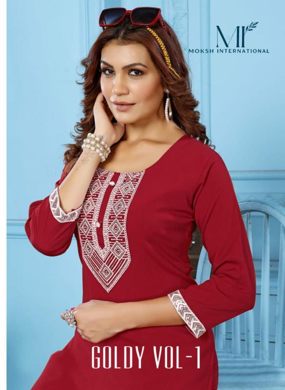 Moksh GOLDY VOL-1RINKAL COTTON SET collection By vardan