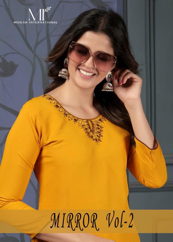 Moksh MIRROR Vol-1  KURTI collection By vardan