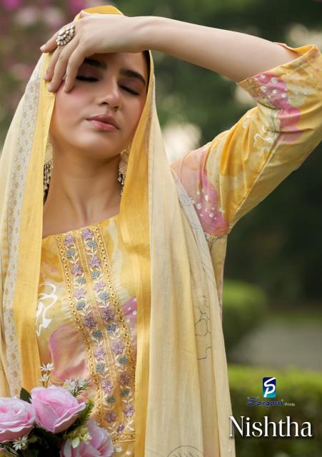 SARGAM NISHTHA CAMBRIC FANCY DRESS MATERIALS