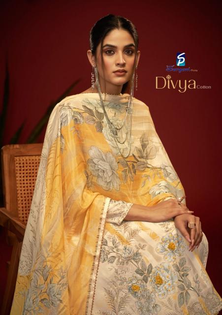 DIVYA COTTON BY SARGAM PRINTED LADIES SUITS 