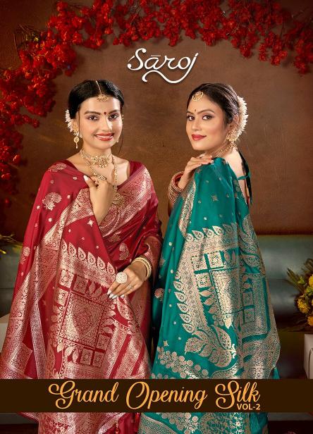 Saroj Grand opening silk vol.2 50*600 silk saree