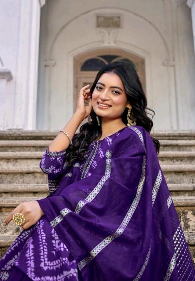 yamini by sbs fashion modal chanderi fashionable full stitch 3pcs dress