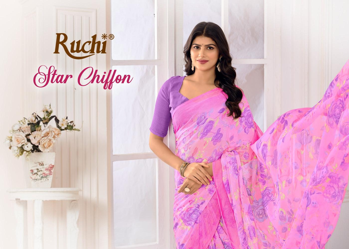 ruchi star chiffon vol 185 hit design saree wholesaler 