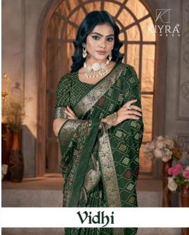 kiyra vidhi popular design dola silk jacquard saree online 