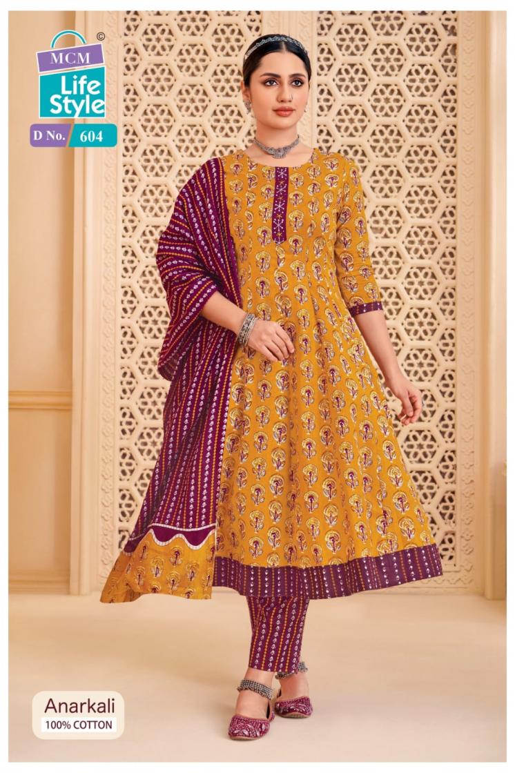 MCM LIFESTYLE BY ANARKALI VOL 6 FANCY LONG BIG SIZE ANARKALI FROCK