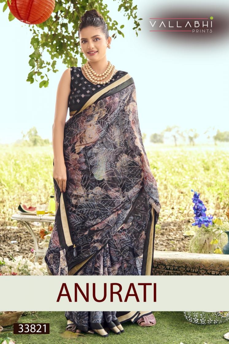 ANURATI BY VALLABHI PRINTS PRESENTS UNIQUE SAREE COLLECTION 