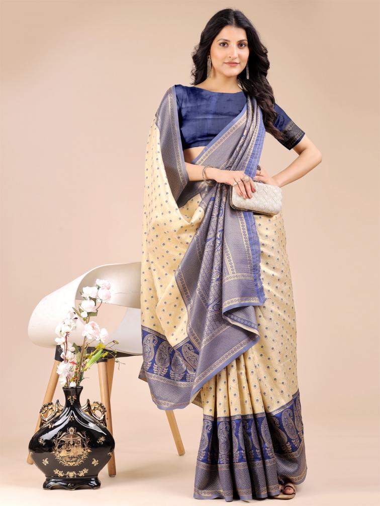 ASTITA AURA SILKS VOL 2 FANCY DESIGNER Banarasi silk FABRIC SAREE WHOLSALE 