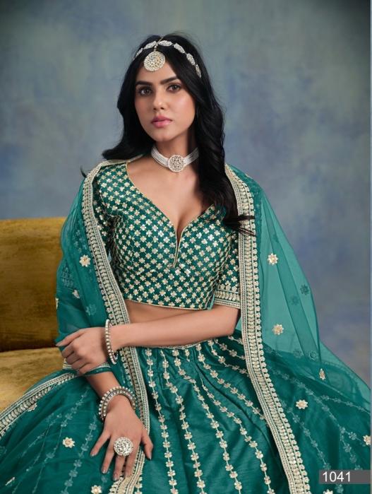 mehvish ayana art silk fashionable design lehenga choli supplier 