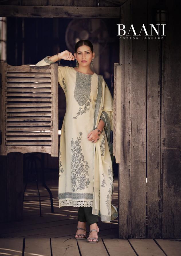 sargam baani cotton jacquard hit design dress material 