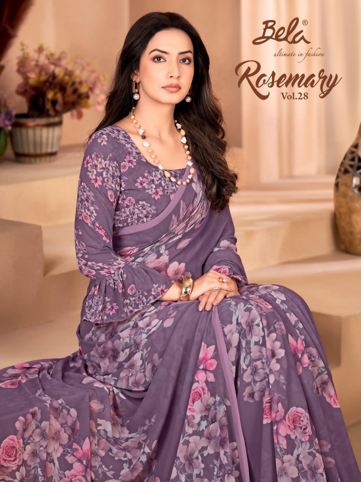 rosemary vol 28 by bela fashion witless casual saree for women