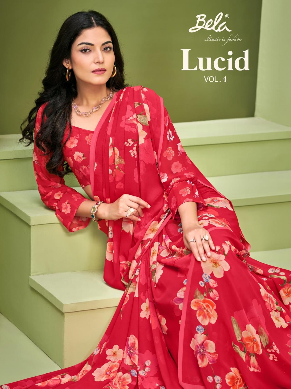 LUCID VOL 4 BY BELA WEIGHT LESS CASUAL WEAR SAREE