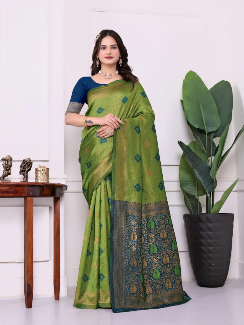 BELLA VITA VOL 3 BANARASI SILK NEW DESIGN SAREE 2025