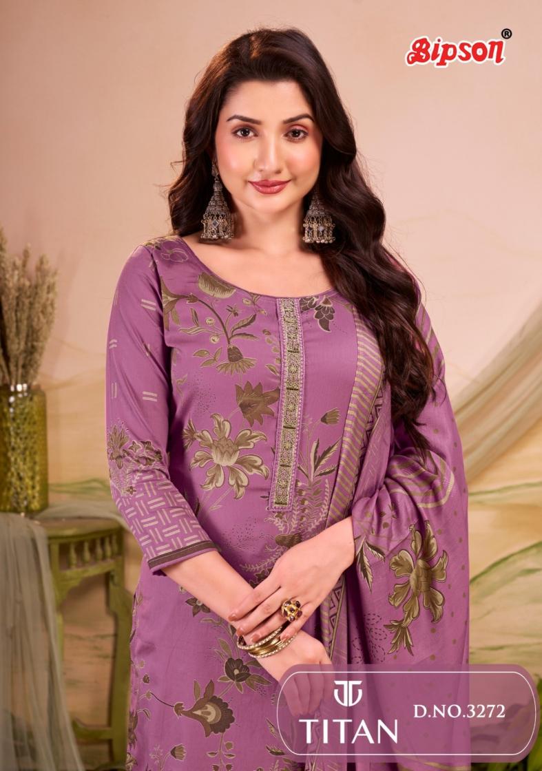 titan 3272 by bipson prints jam satin modern suit for womens 