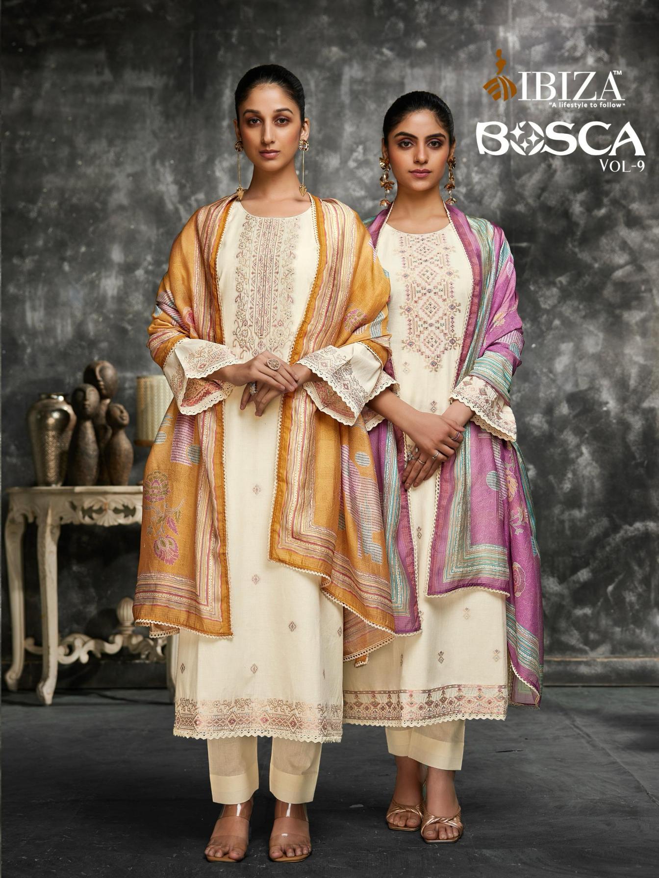 BOSCO VOL 9 COTTON LAWN SALWAR KAMEEZ 