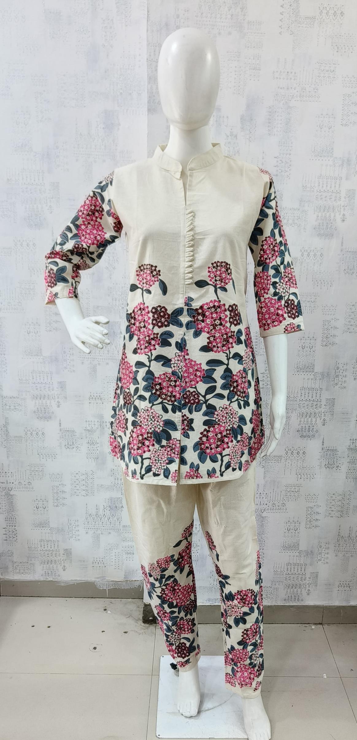 COTTON FLEX HIT DESIGN FULLY STITCH CO-ORD SETS ONLINE 