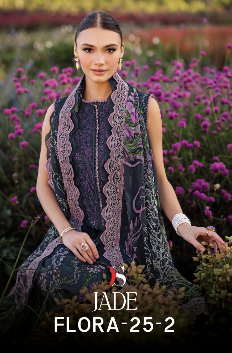 FLORA VOL 25-2 BY DEEPSY JADE DIGITAL HEAVY PRINT PAKISTANI DRESS COLLECTION 