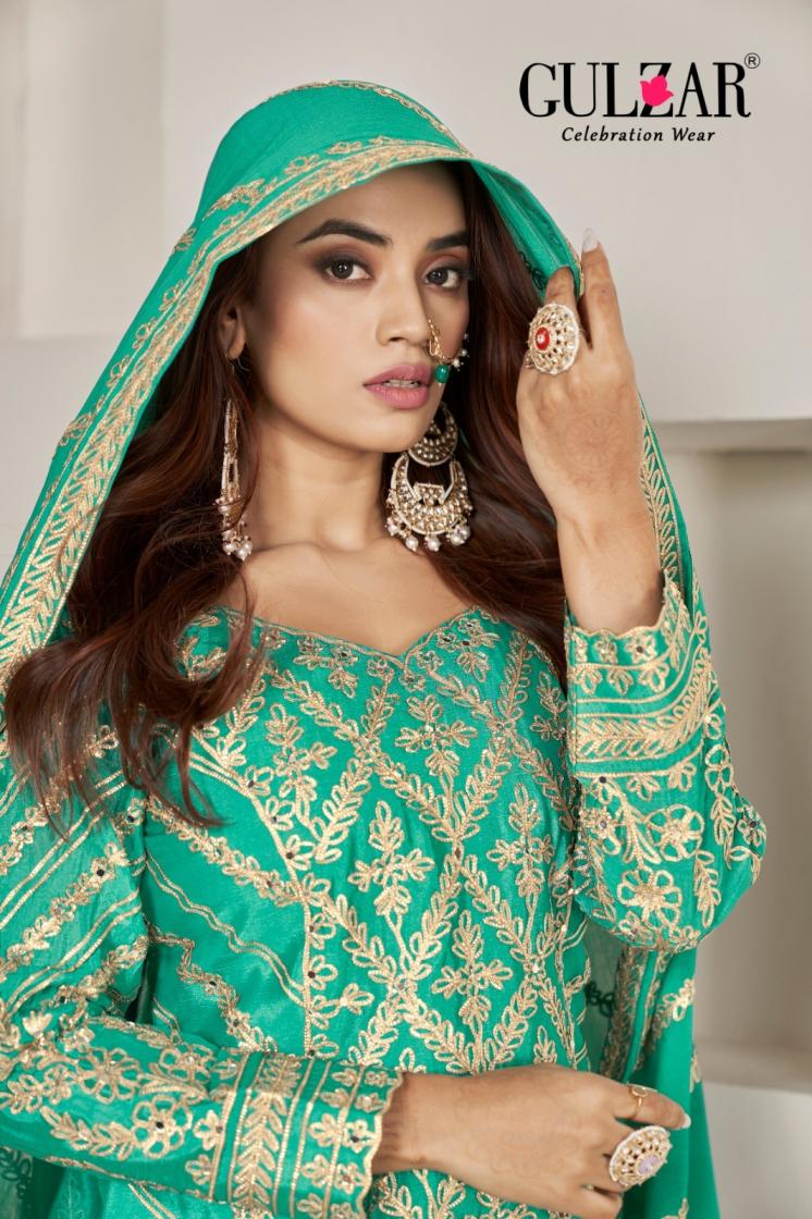 GOTAKARI BY GULZAR CHINON STYLISH LOOK 3 PIECE WEAR 