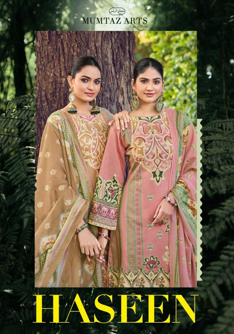 MUMTAZ ARTS HASEEN LAWN COTTON PAKISTANI SUIT FOR WOMENS 