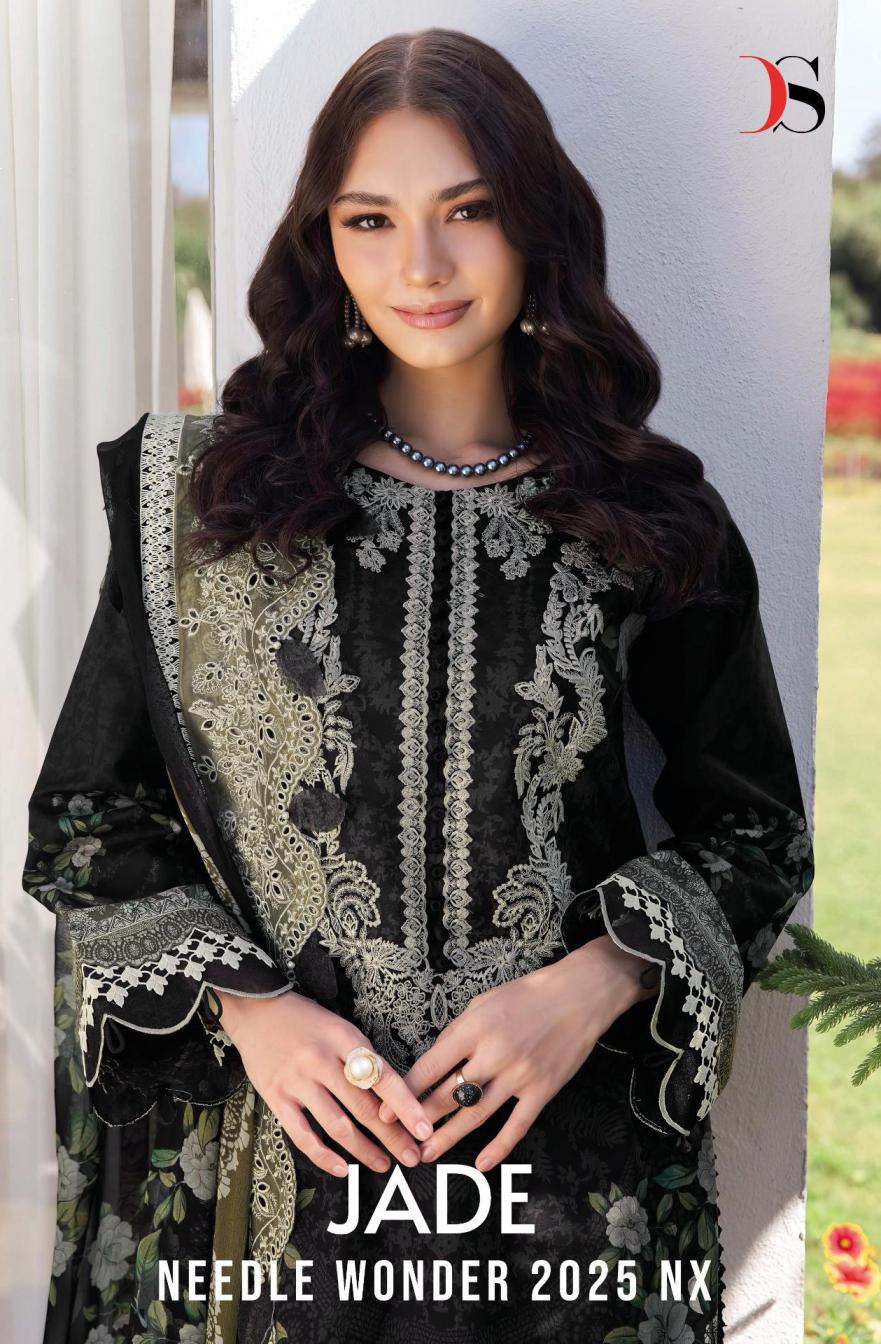 deepsy suits jade niddle wonder 25nx cotton trendy pakistani 3pcs dress