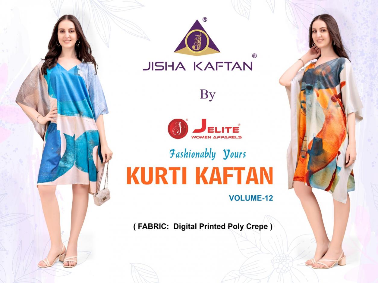 JISHA KAFTAN® Presents  Kurti Kaftan  Volume 12