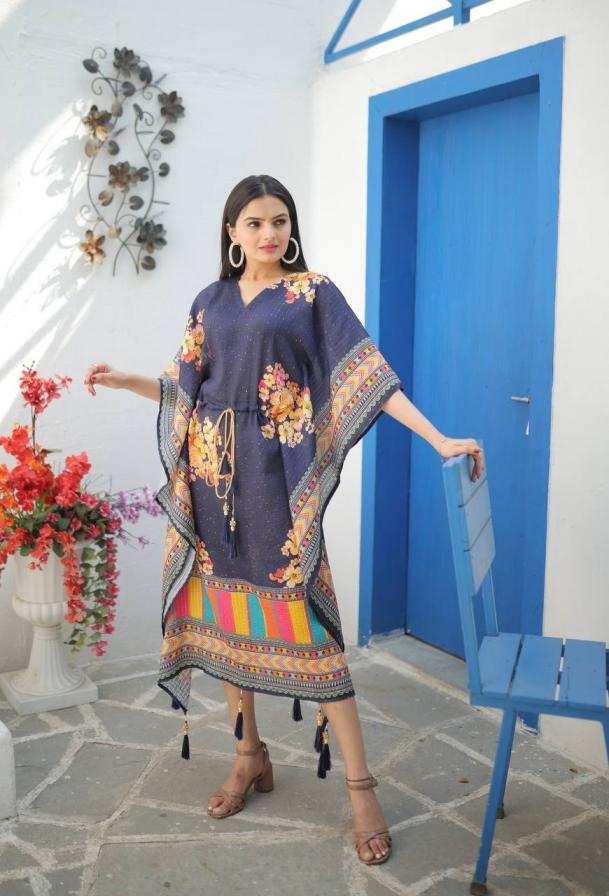 ka 1029 hit design chinon crochet pretty look full stitch kaftan kurti online 