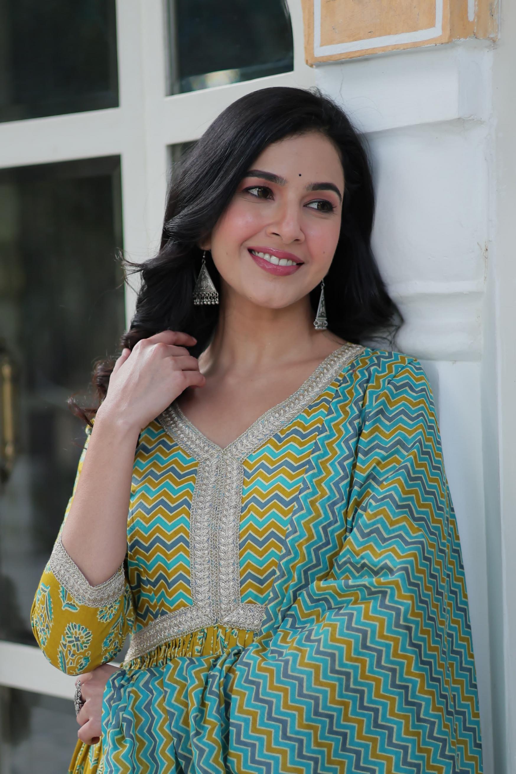 KA 1156 ATTRACTIVE LOOK FULL STITCH COTTON SALWAR KAMEEZ 