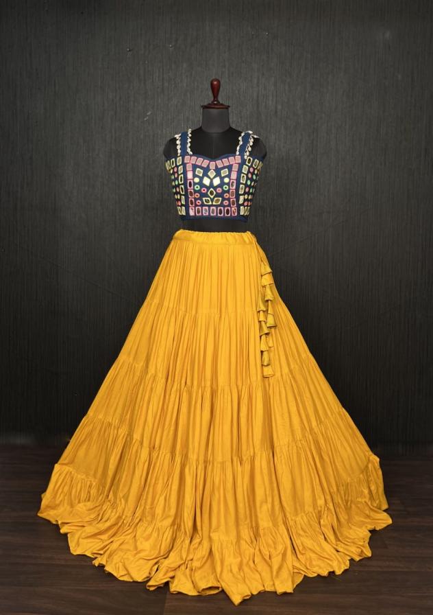 KA 5023 READYMADE NAVRATRI LEHENGA WITH BLOUSE 