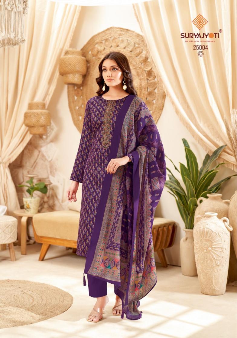 suryajyoti kalki vol 25 jam satin hit design dress material online 