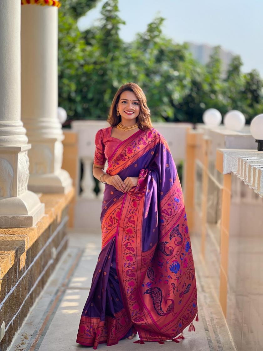 KC 7009 SOFT PETHANI SILK HIT DESIGN SAREE FOR WOMENS 