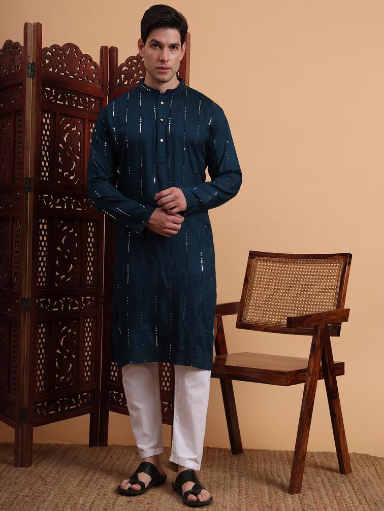 killer vol 6 rayon new design chikankari work readymade mens kurta 2025