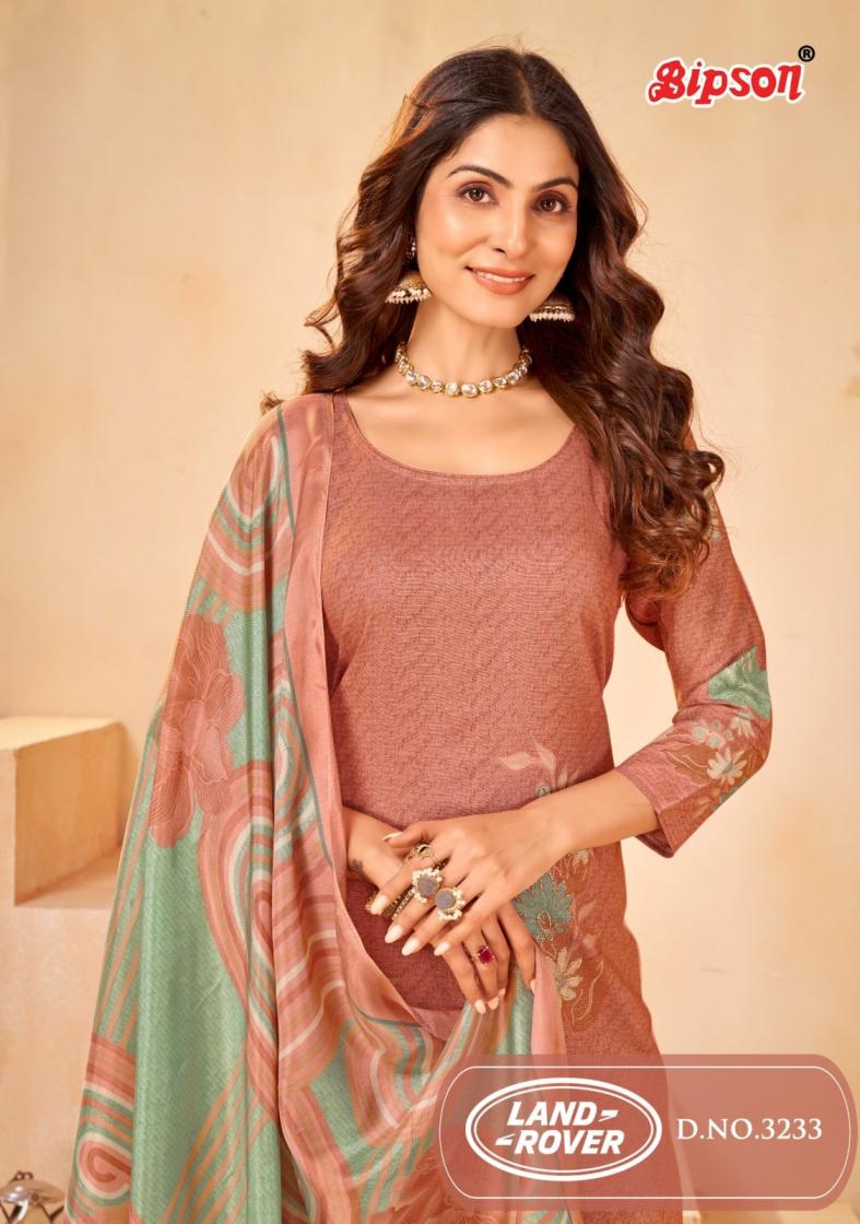 bipson prints land rover 3234 fancy viscose simmer salwar kameez sets 