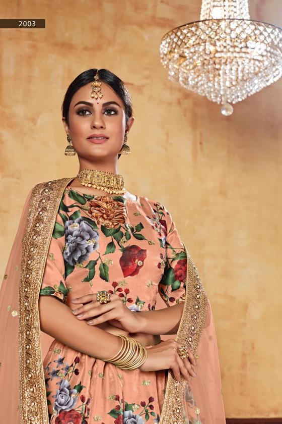 lishvaa vol 1by aawiya trendy 2003 art silk semi stitch lehenga unstitch choli 