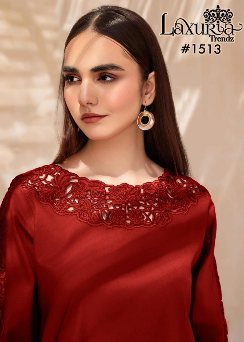 1513 by laxuria trendz full stitch stylish kurti pant with dupatta 