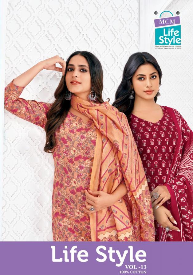 LIFESTYLE VOL 13 BY MCM DAILY WEAR BIG SIZE READYMADE SUITS 