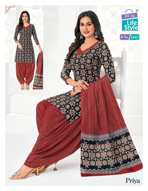 PRIYA VOL 26 BY MCM LIFESTYLE BEAUTIFULL PATIYALA LOOK SUITS