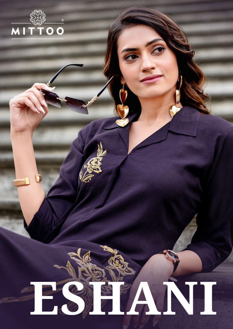 eshani by mittoo rayon fashionable full stitch co-ord sets online 