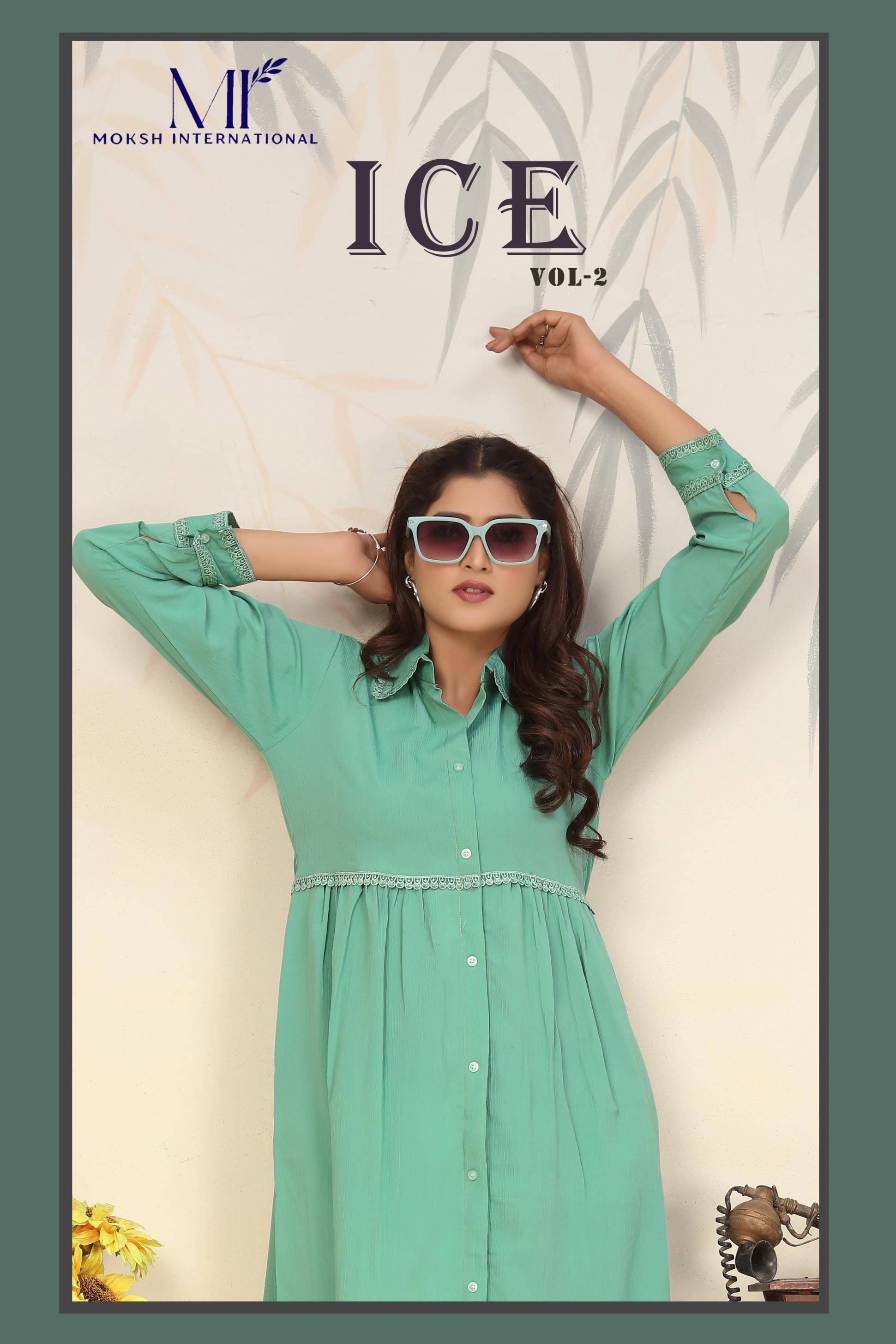 Moksh ICE VOL-1 COTTON SET collection By vardan
