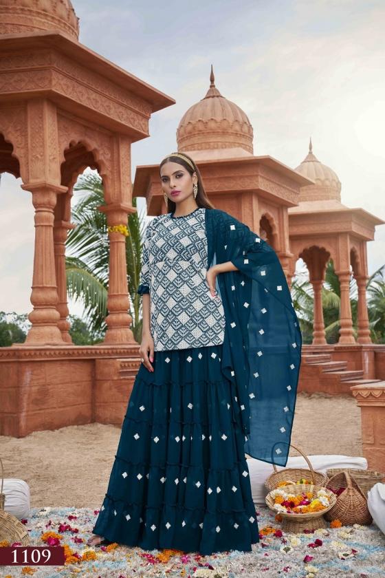 AAWIYA MURAAD VOL 1 1109 HIT DESIGN GEORGETTE READYMADE SALWAR KAMEEZ 