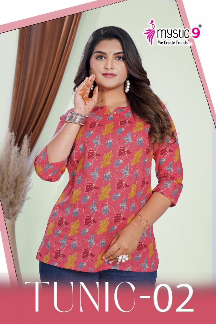 TUNIC VOL 2 BY MYSTIC9 COTTON PRINTED TUNIC