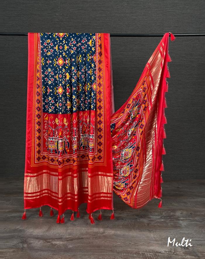 nnk4001 gaji silk colour addition digital printed dupatta online 