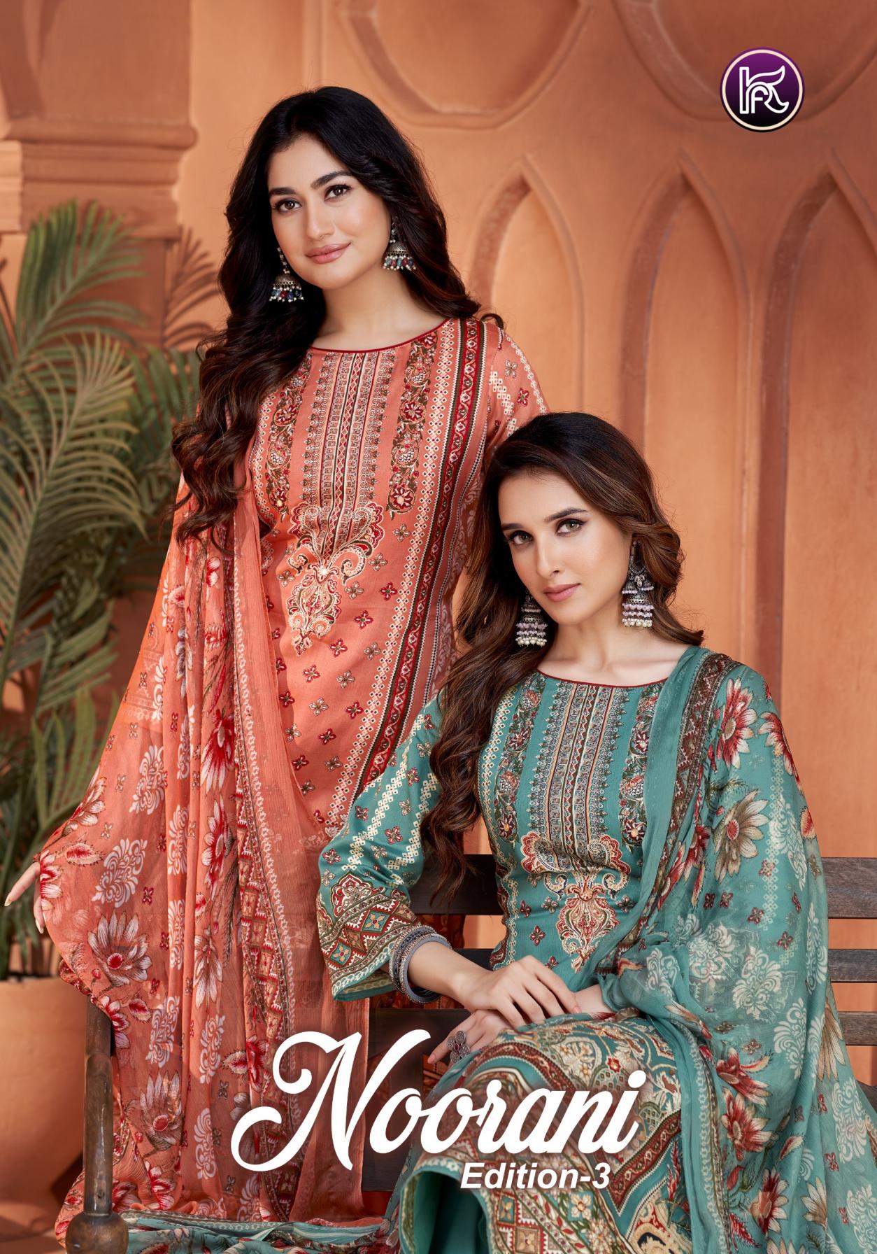 KALA FASHION NOORANI VOL 3 JAM COTTON PAKISTANI FANCY LADIES DESIGN 