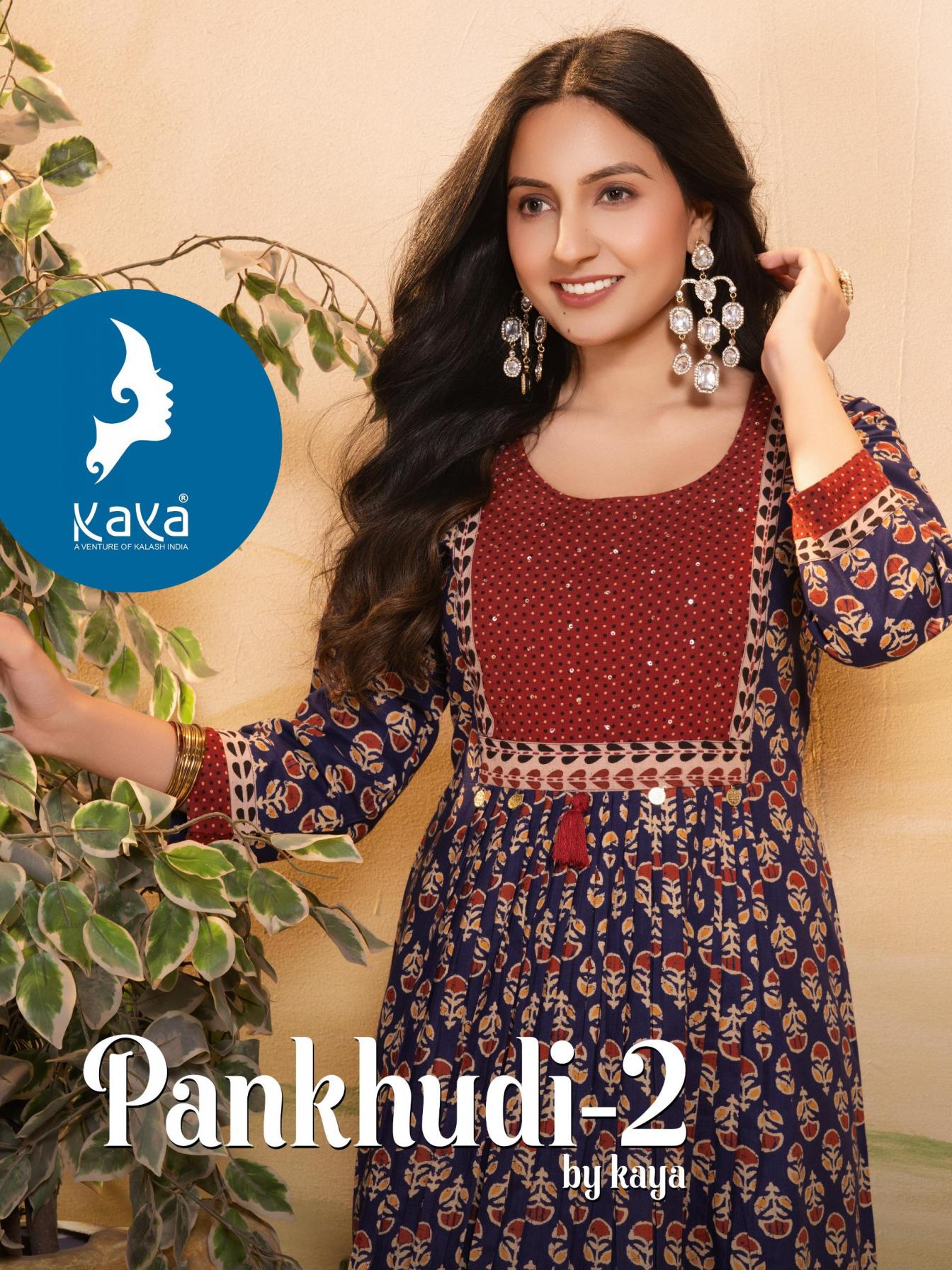 KAYA LAUNCH PANKHUDI VOL 2 COTTON FULL STITCH CLASSIC KURTI 