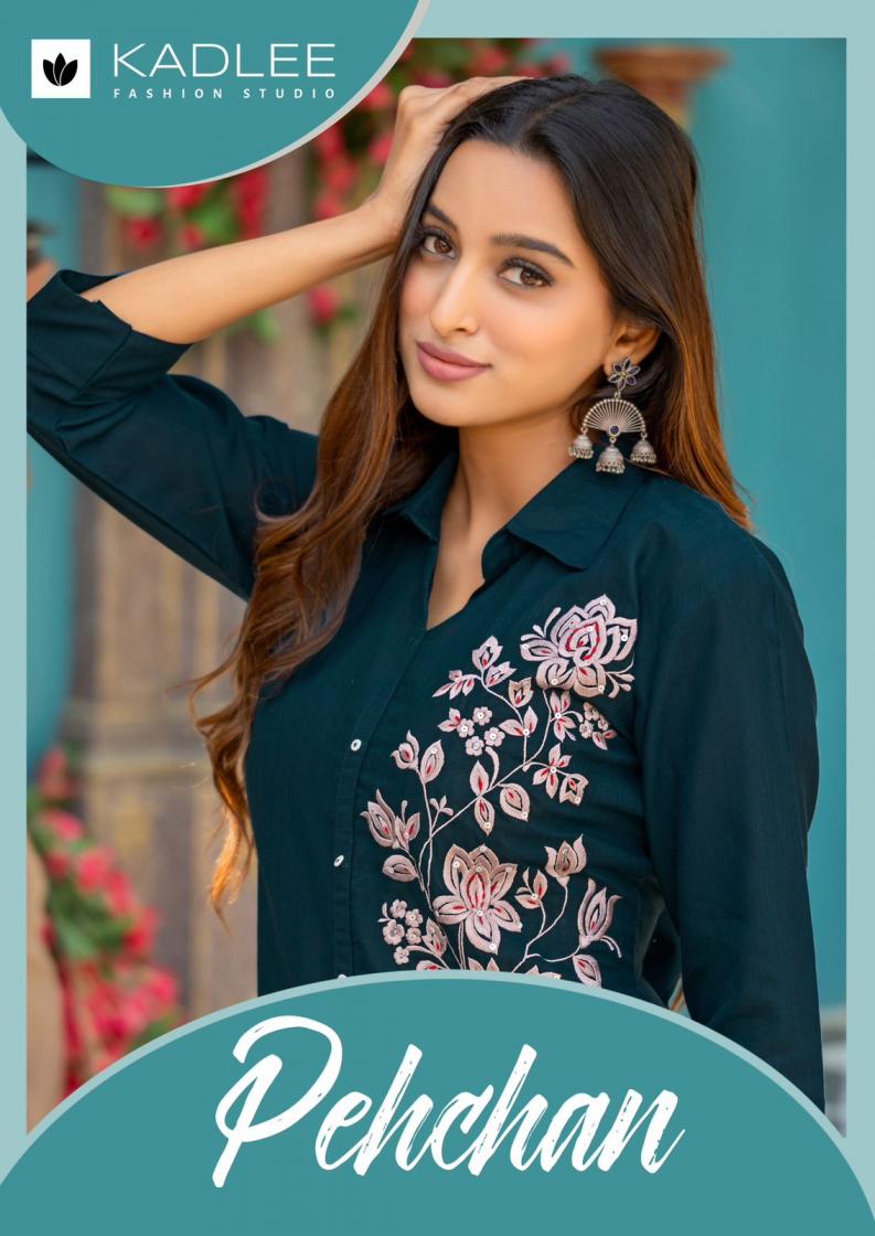 PEHCHAN BY KADLEE ENGLISH COLOURED KURTAS 