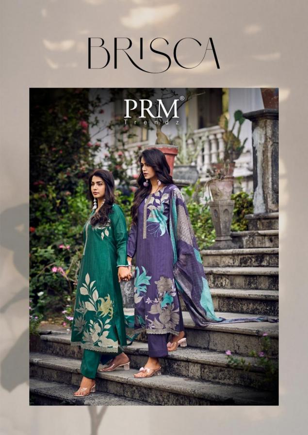 BRISCA BY PRM TRENDZ COTTON STYLISH UNSTITCH SALWAR SUIT 