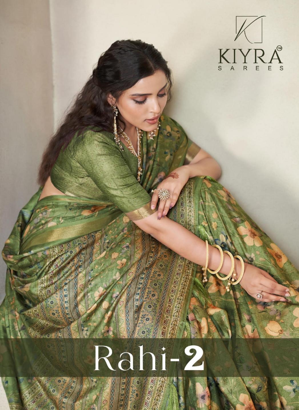 kiyra rahi vol 2 tussar silk casual saree for women