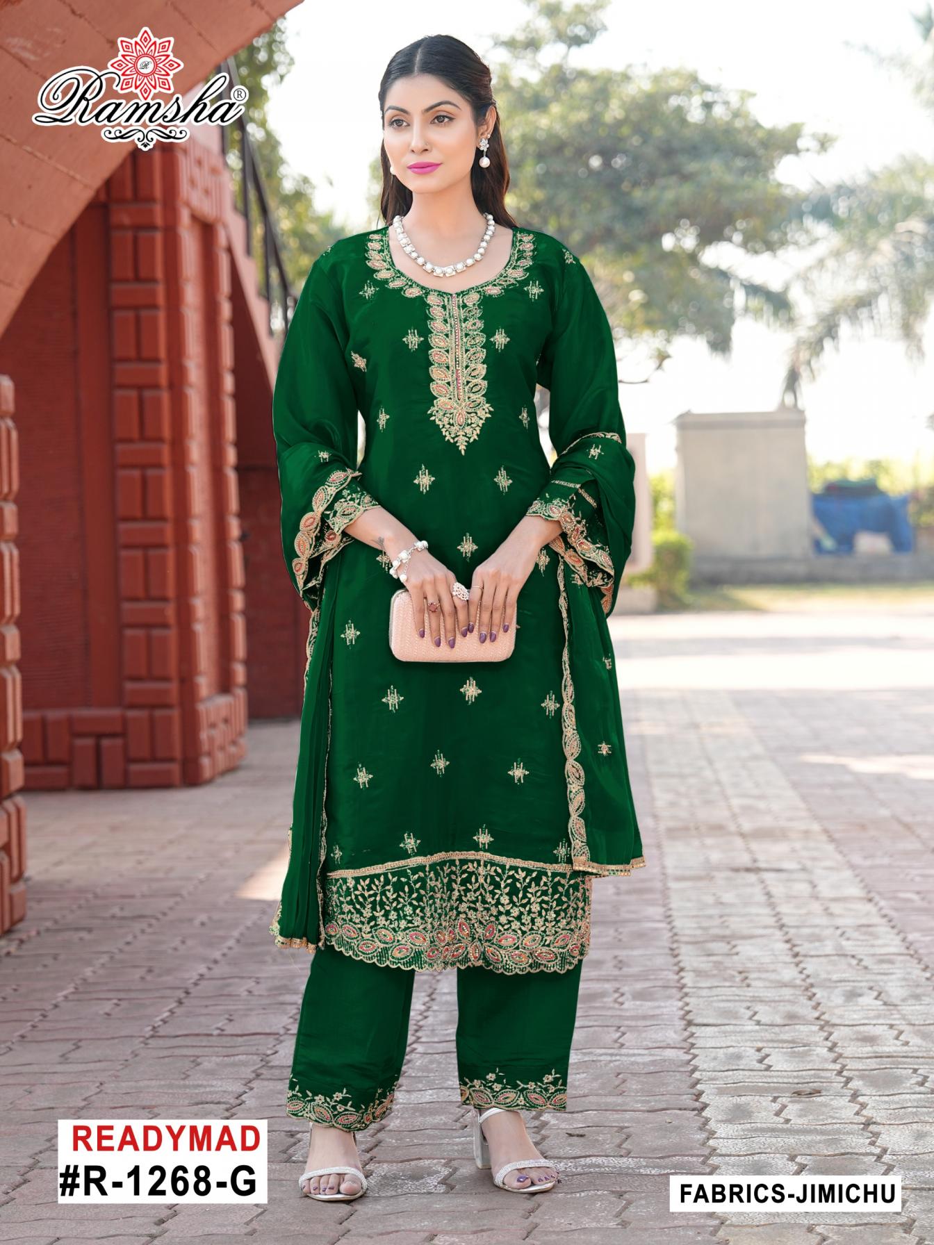 R 1268 NX BY RAMSHA EFGH JIMI CHU SHOP TRENDY READYMADE PAKISTANI SUITS 