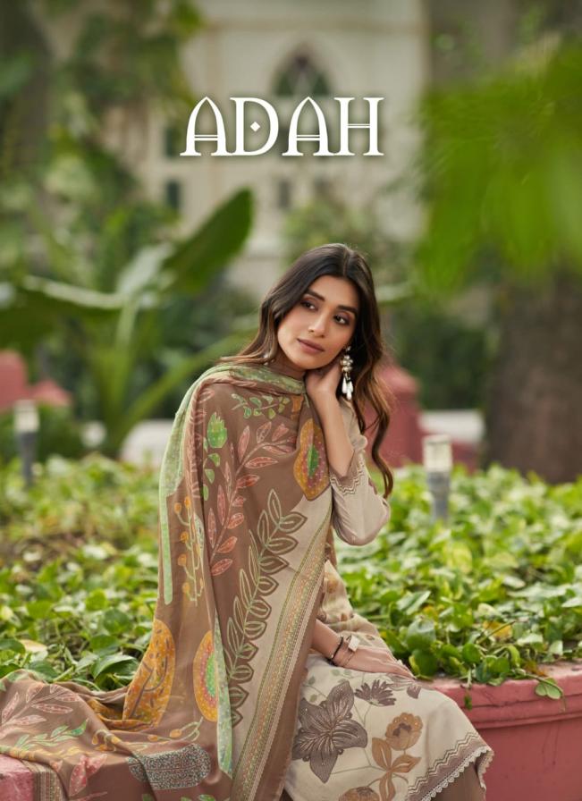 ADAH BY SARGAM PRINTS MUSLIN 3 PCS DRESS MATERIAL